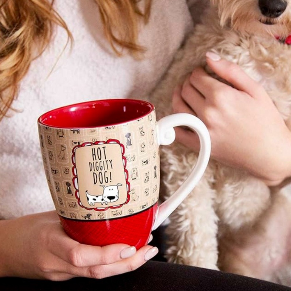 “Hot Diggity Dog” Ceramic Mug | #S24
